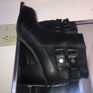 Black booties